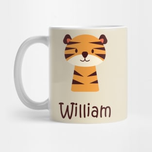 William sticker Mug